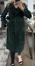 Trench cappotto scamosciato