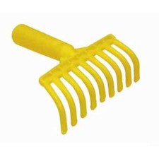 RASTRELLO RACCOLTA OLIVE PETTINE 9 DENTI PLASTICA RESISTENTE CON FORO PER MANICO