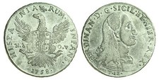 pci0623) Regno di Sicilia Palermo Ferdinando III 12 Tarì 1798 