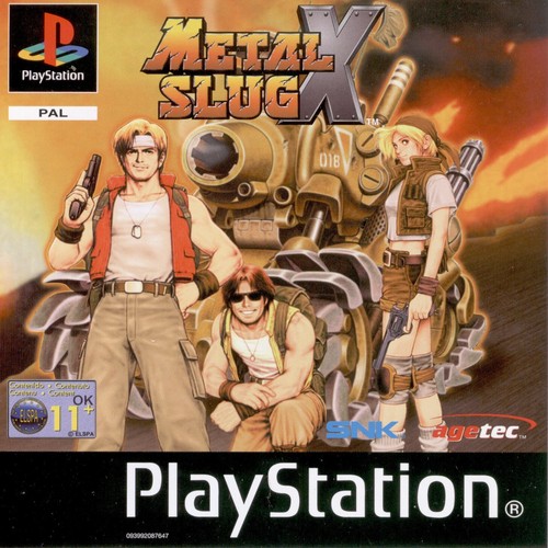 Metal slug ps1 - x,