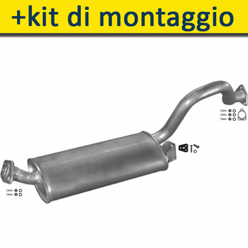 Silenziatore marmitta - silenziatore,
