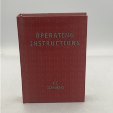 Omega Operating Instructions