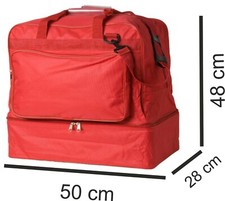 Borsone sportivo calcio,palestra,piscina,tempo libero etc colore rosso