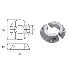Fonp Anodo per assi ed elica -