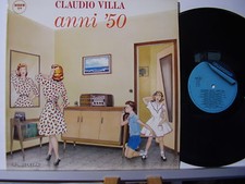 CLAUDIO VILLA disco LP 33 giri MADE in ITALY Anni '50 STAMPA ITALIANA