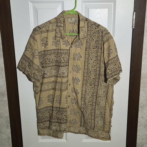 Anokhi camicia hawaiana beige - camicia, hawaiana,