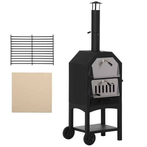 Outsunny forno per pizza - outsunny,