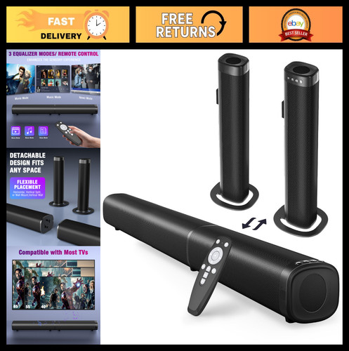 Soundbar bluetooth 100w per - soundbar,