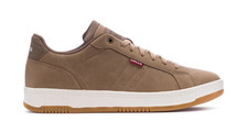 SCARPE SNEAKER UOMO LEVI'S CARSON STRINGATE MARRONE CACHI CASUAL MODA