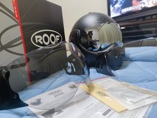 Casco ROOF V8S Jet Black con