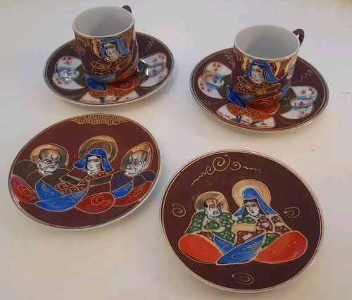 Lotto piattini 2 tazzine - lotto, 4