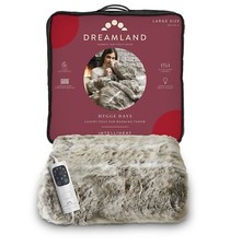 Dreamland Intelliheat Deluxe Alaskan Husky Lancio di pelliccia sintetica riscaldato