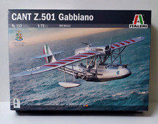 ITALERI 1:72 KIT AEREO IDROVOLANTE CANT Z.501 GABBIANO DECALS  4 VERSIONI    112