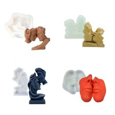 Stampo candela bacio amanti