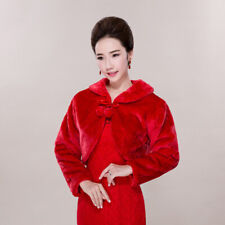 Donna Sposa Pelliccia Finta