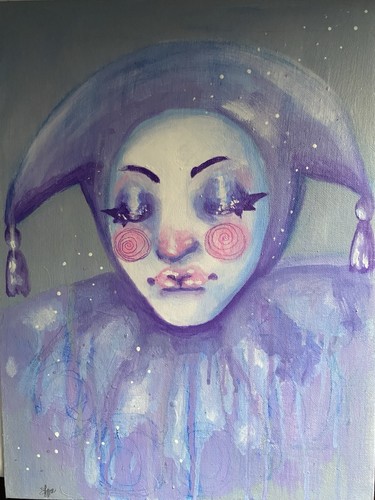 Quadro fantasia giullare - , viola