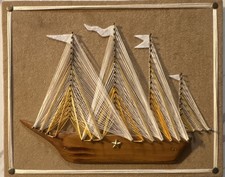 Vintage 1970s String Art