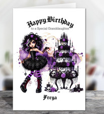 Biglietto Compleanno Bambina e