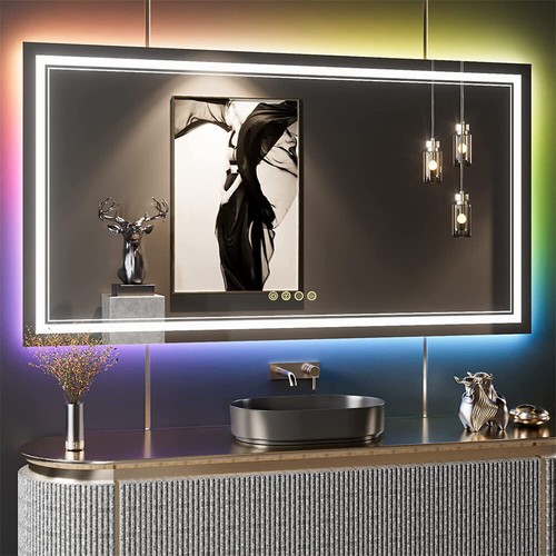 Specchio bagno led rgb - bagno,