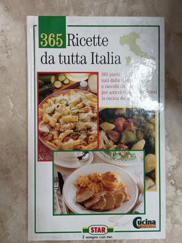 365 ricette tutta - ricette, italia