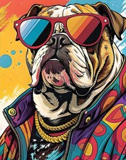Bulldog Wall Art XL Bully