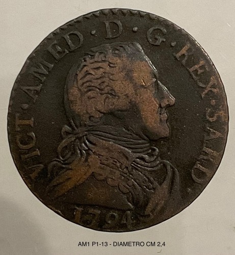Soldi 1794 torino moneta - 1794,