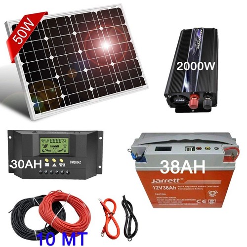 Kit fotovoltaico 1kw - kit,