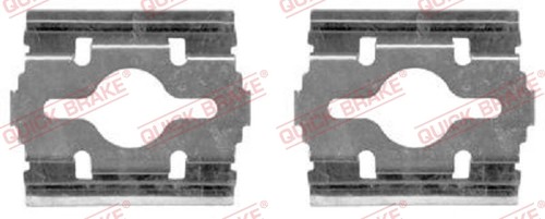 Quick brake 109 1657 - 109-1657, kit