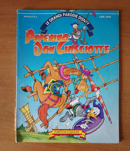 Paperino don chisciotte le - chisciotte,