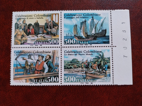 1992 colombo italia - colombo, blocco