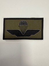 BREVETTO PARACADUTISTA CIVILE RICAMATO ORIGINALE ESERCITO ITALIANO