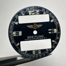Breitling Chronometre B-1 B1 Dial Blue LCD Used Rare