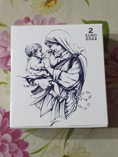 2 EURO VATICANO 2022 - 25 ANNIV. MORTE  MADRE TERESA DI CALCUTTA VERSIONE PROOF