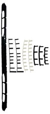 Set strisce paraurti head - strisce,