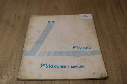 Kawasaki jet ski 550 manuale - ski,