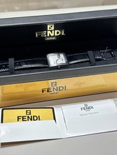 FENDI OROLOGIO DONNA FENDI SWISS MADE CON CINTURINO NERO 4010