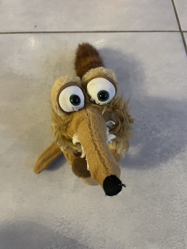 Peluche scrat écureuil - scrat, l'écureuil