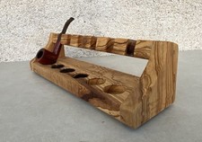 Portapipe in legno di ulivo 6