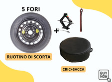 Ruotino di scorta 17" per LAND ROVER DISCOVERY SPORT con Cric e Sacca