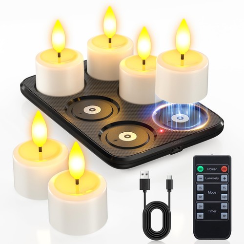 Yme lumini ricaricabili con - 6,