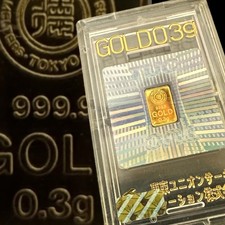 Frazionario oro 999,9 0,3gr