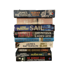 9 x James Patterson Stand