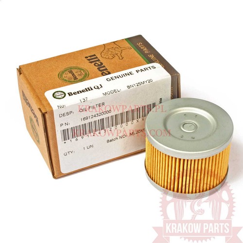 Filtro olio benelli 125 - filtro,