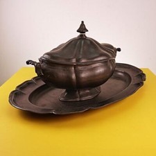 centro tavola in metallo molto