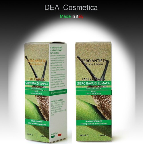 Siero viso antietà con - con, bava