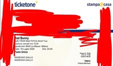 Biglietto concerto Bad Bunny
