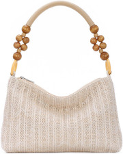 Borsa a Spalla in Paglia per