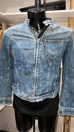 Levi giacca jeans usato - jeans,