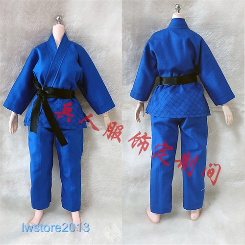 Blu judogi kung fu vestiti - 1/6,
