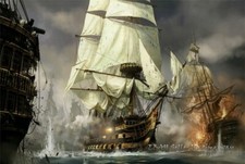 Nautical Naval Battle Warships